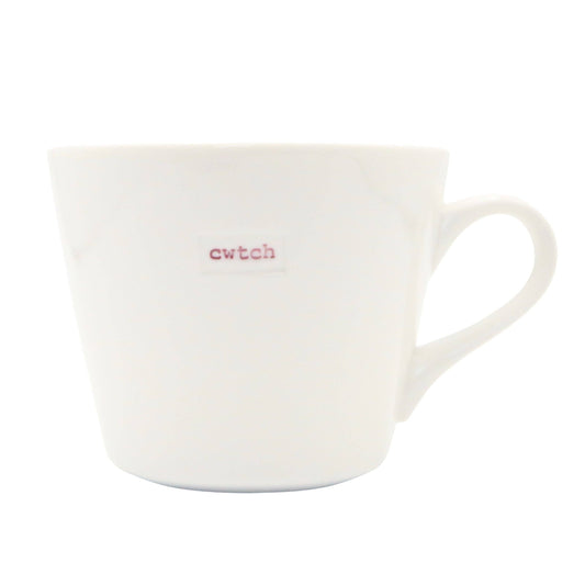 Keith Brymer Jones Welsh Mug 350ml- cwtch (lilac)