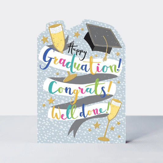 Happy Graduation card - Rachel Ellen