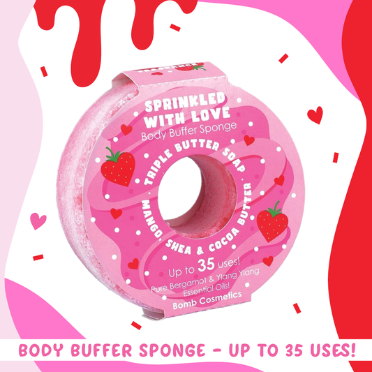 Sprinkled with love - soap sponge body buffer