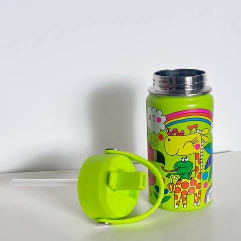 Kid's Stainless Steel Water Bottle - Jungle