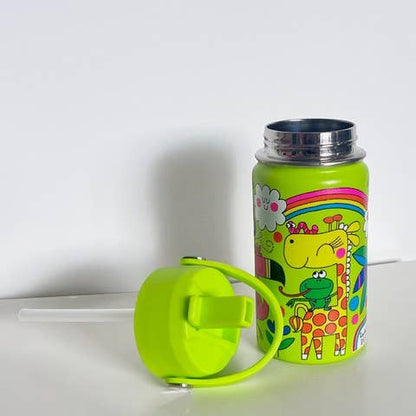 Kid's Stainless Steel Water Bottle - Jungle