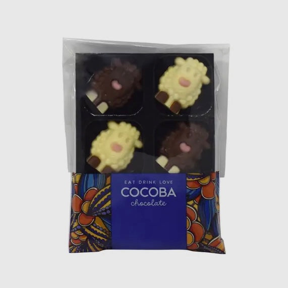 Cocoba Chocolate sheep x6