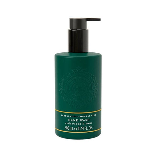 Sandalwood Country Club Cedarwood and Moss Hand Wash 300ml - The Somerset Toiletry Co.