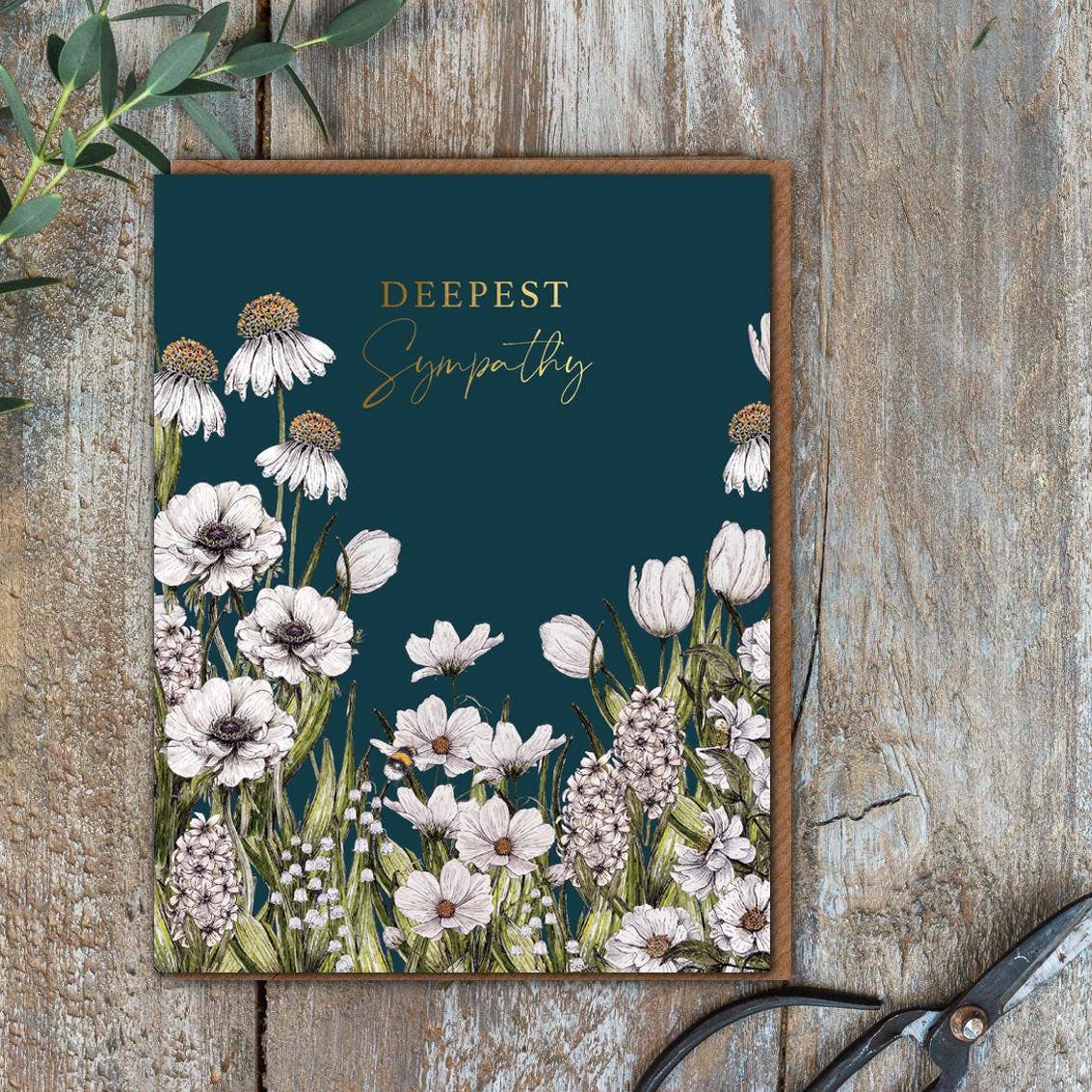 Deepest Sympathy Card (Cello-Free)