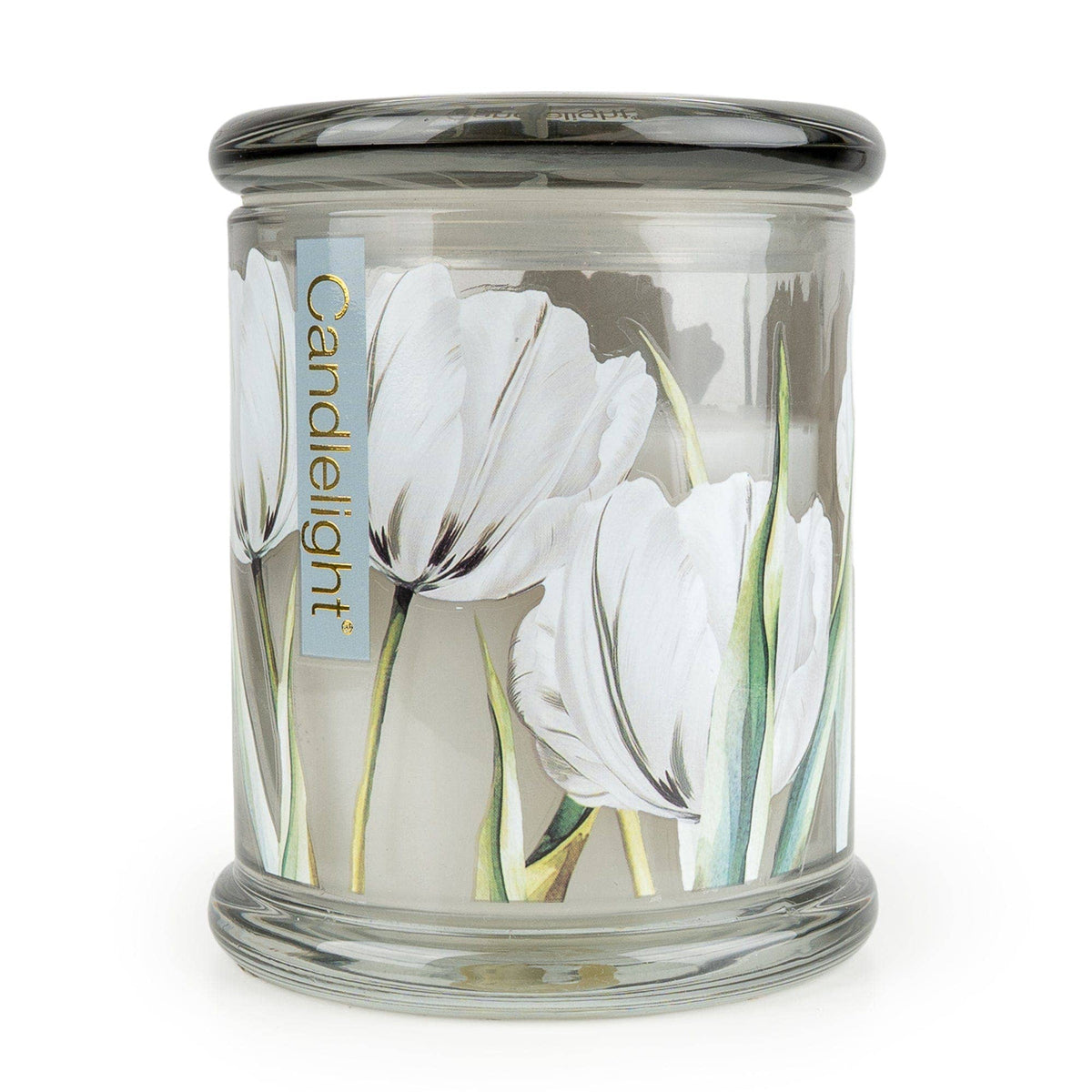 Large Glass Jar - White Tulip & Bergamot 6pk