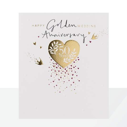 Golden Anniversary 50 years - card