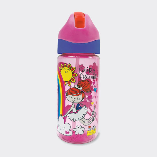 Children's Water Bottle With Straw - Fairy Friends
