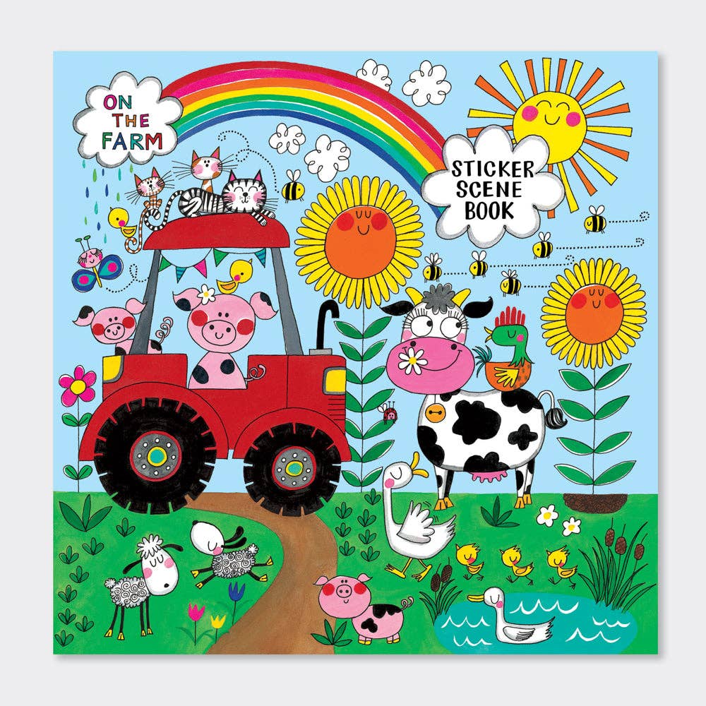 Farm Sticker Scence Sticker Scene Books - On The Farm – Dolly Daydream