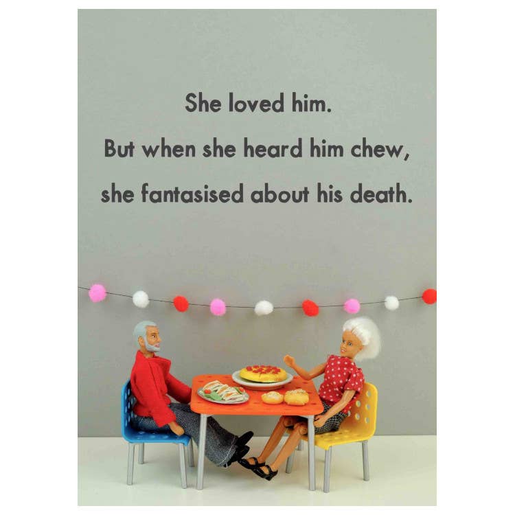 Chew | Love Card | Cards for Couples | Funny