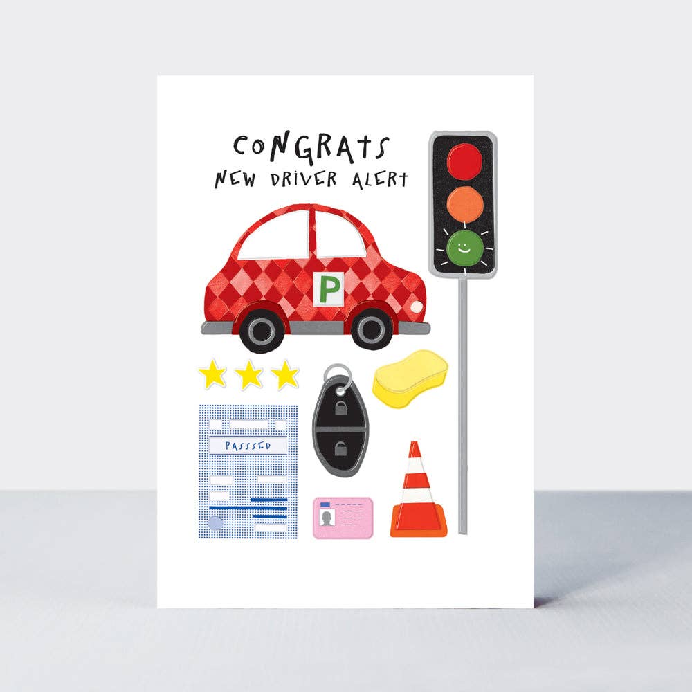 Bookworm - Congrats New Driver Alert/Passed Driving Test