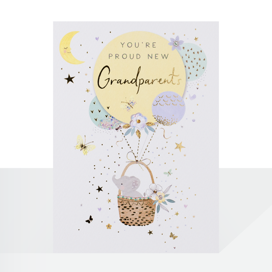 Proud new Grandparents - card