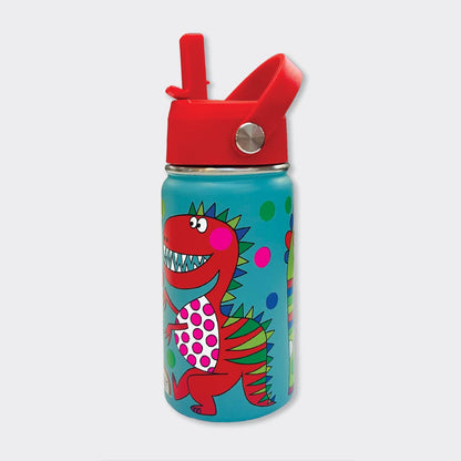 Kid's Stainless Steel Water Bottle - Dinosaur