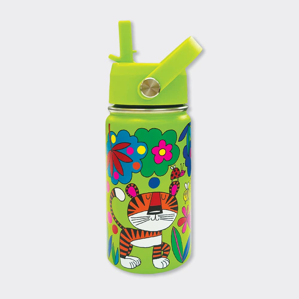 Kid's Stainless Steel Water Bottle - Jungle