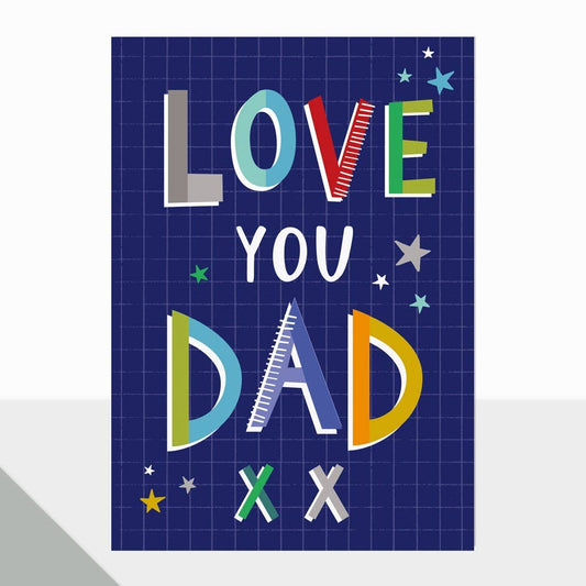 Father's Day Card For Dad - Artbox - Love you Dad