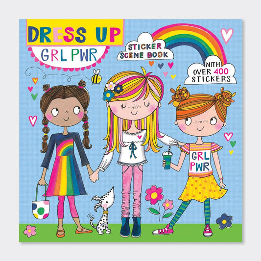 Sticker Scene Book - GRL PWR