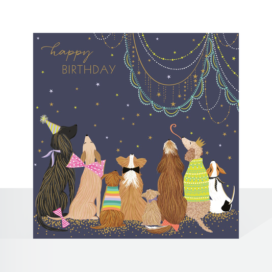 Dog party - Sara Miller card