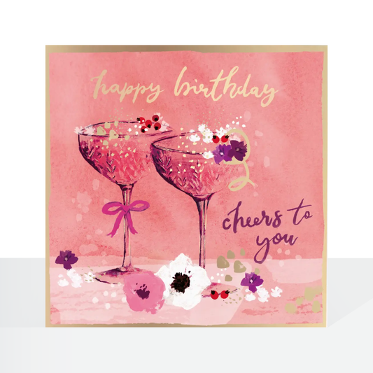Cheers to you, birthday cocktails