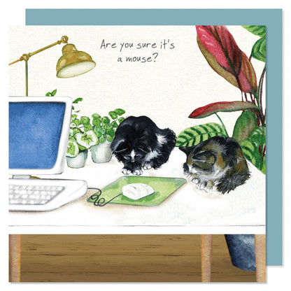 Moggies Cats Greeting Card