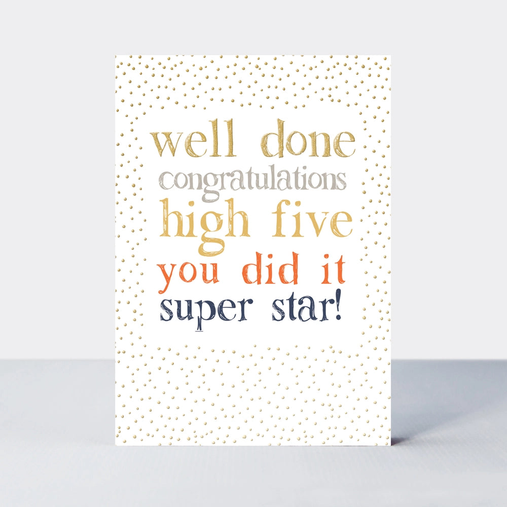 Well done, you did it card - Rachel Ellen