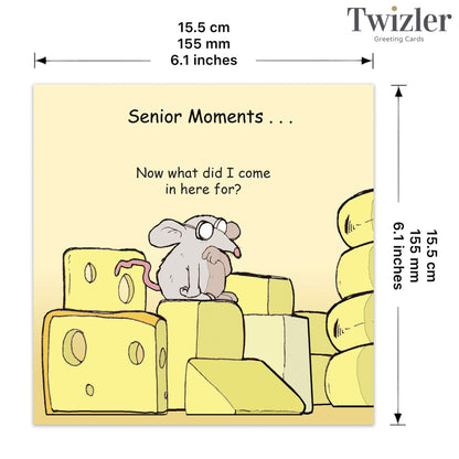 Senior Moments - Funny Card