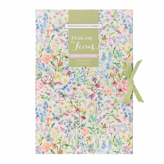 Flower of Focus Scented drawer liners - Heathcote & Ivory