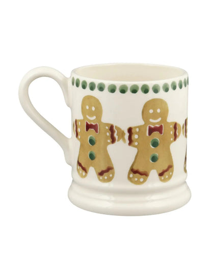 Christmas Gingerbread man half pint mug - Emma Bridgewater