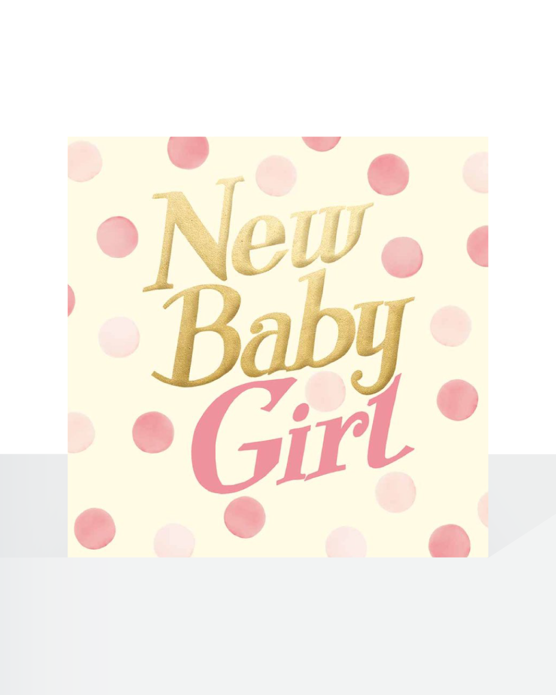 Emma Bridgewater New Baby Girl card