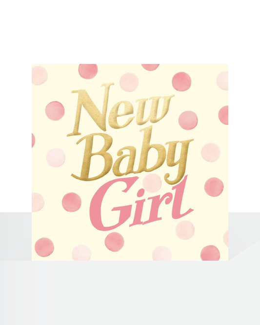 Emma Bridgewater New Baby Girl card