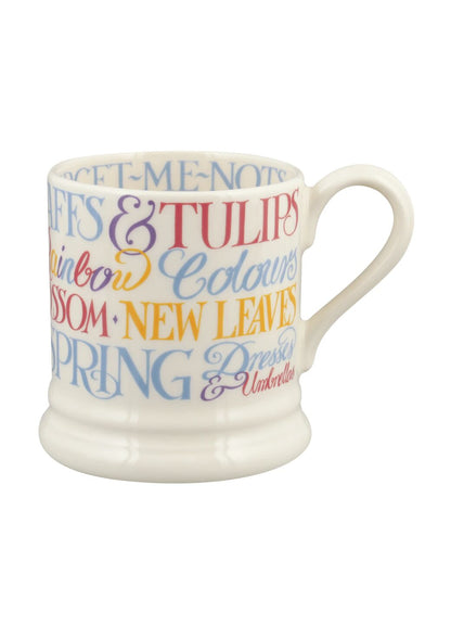 Emma Bridgewater Easter Toast Tulips & Daffodils 1/2 pint mug