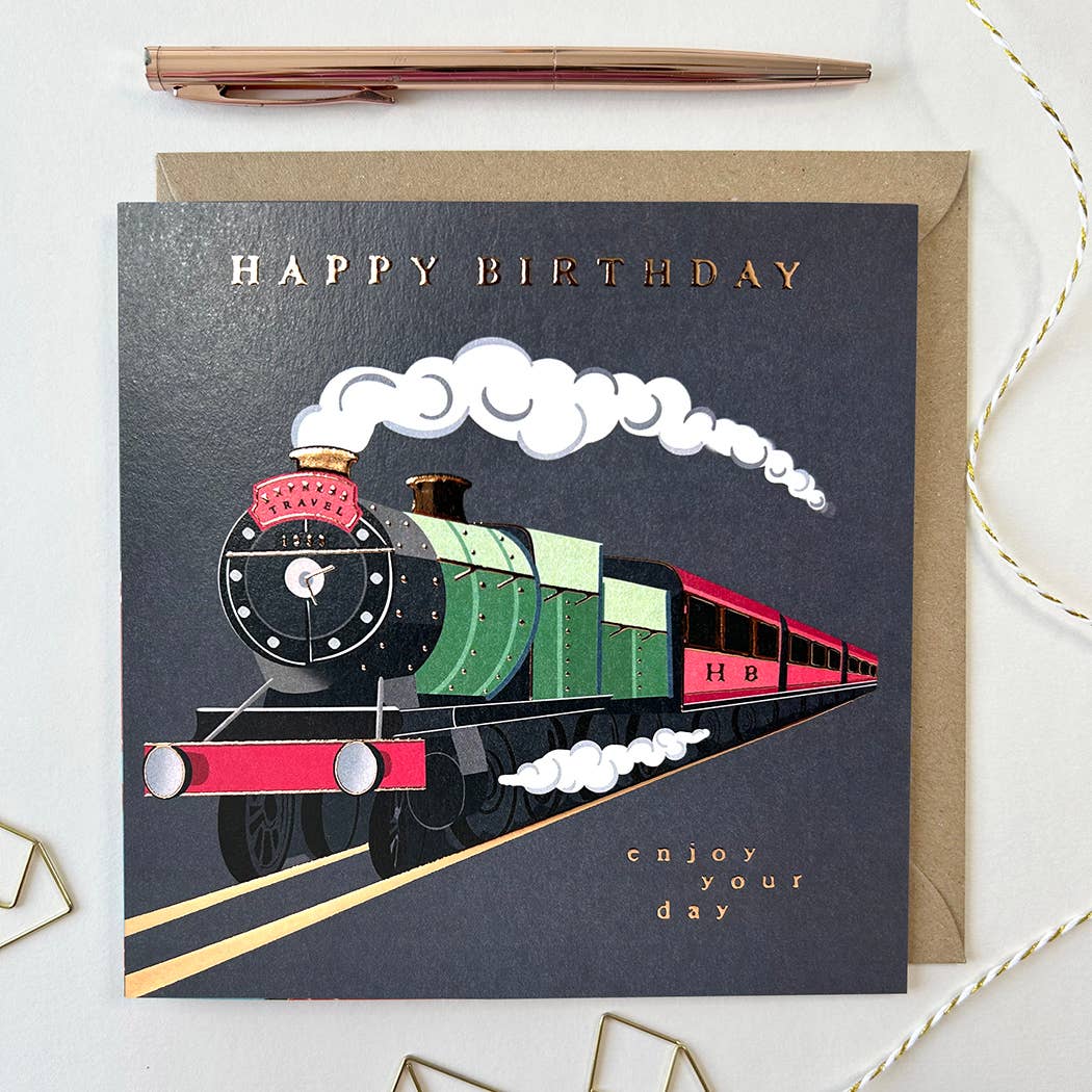 Happy Birthday - Steam Train