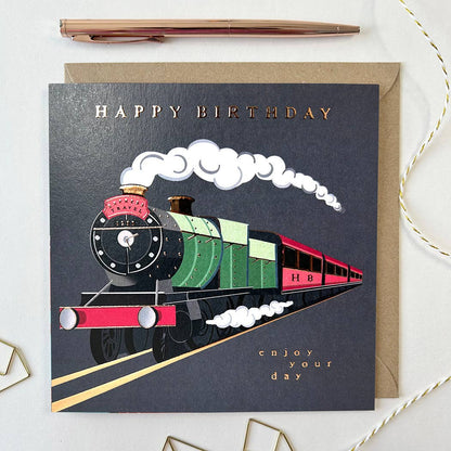 Happy Birthday - Steam Train