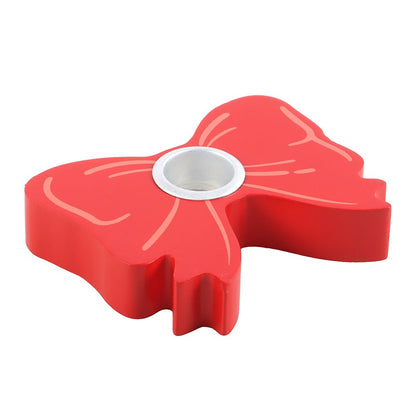 Red Bow Taper candle holder ❤️