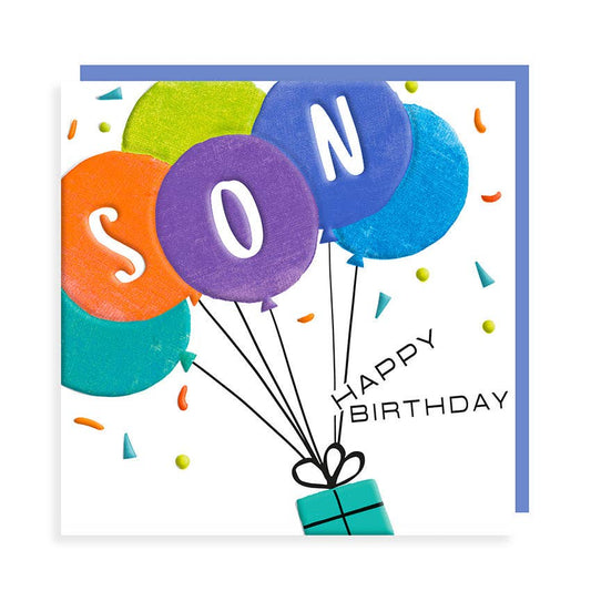 Happy Birthday Son - Party Balloons
