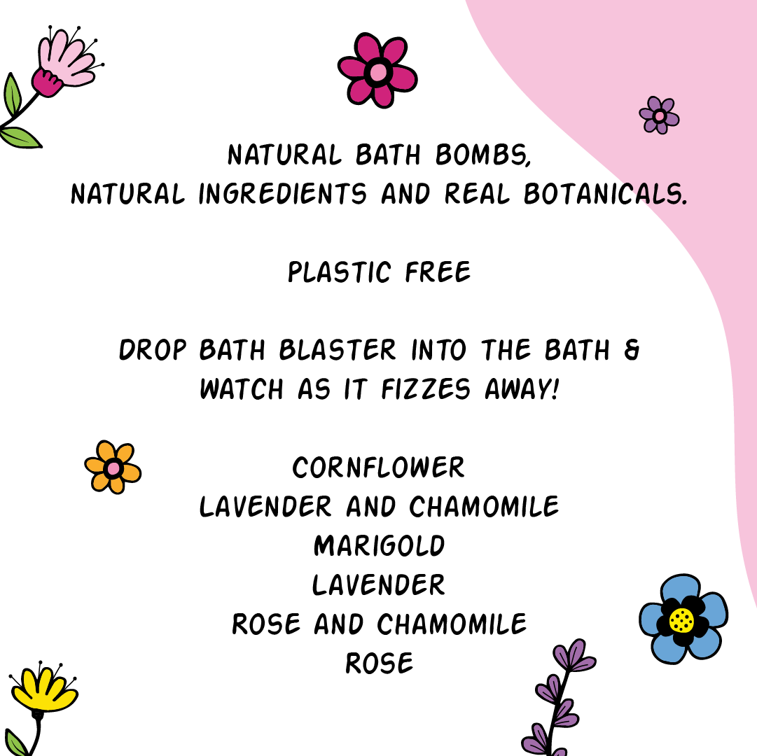 Floral therapy bath bomb eggs - Bomb Cosmetics