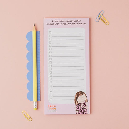 Listy Jot pad, Everything is under control