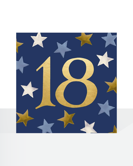 18th birthday, Emma Bridgewater male stars card