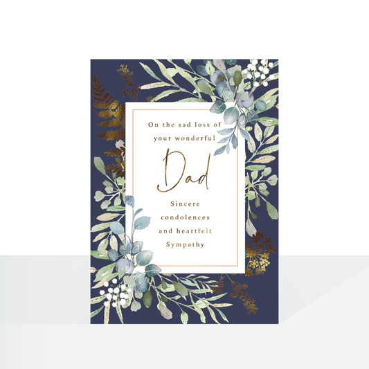 Sympathy Dad loss card