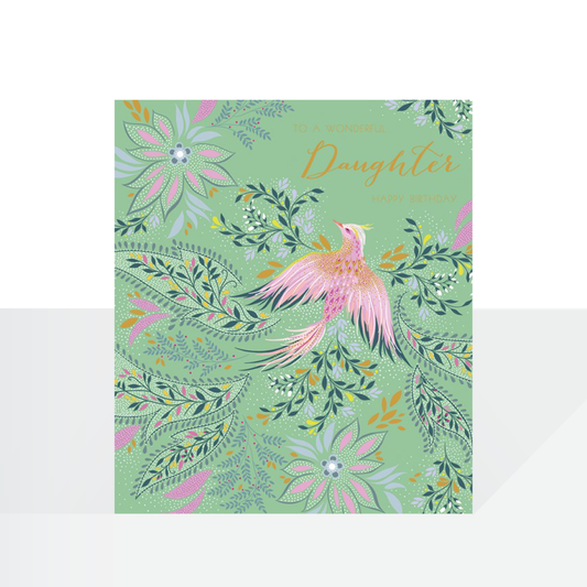 Wonderful Daughter, birthday - Sara Miller card