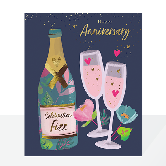 Happy anniversary, fizz - card