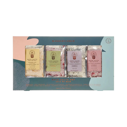 Wanderflower bath salt gift set