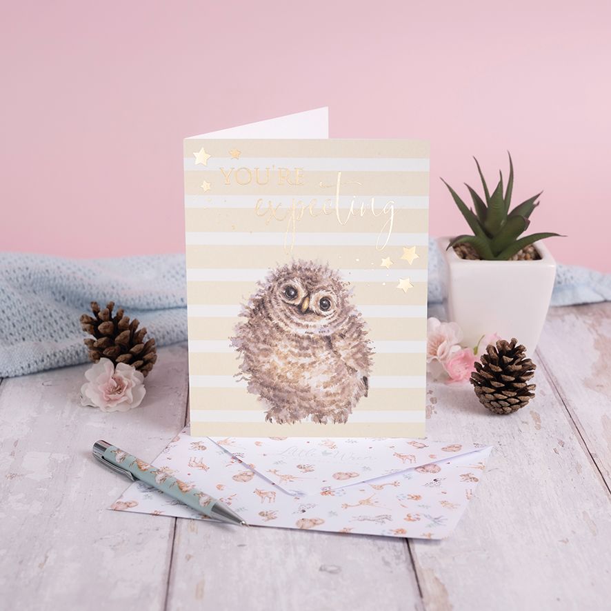 Your’e expecting - owl card