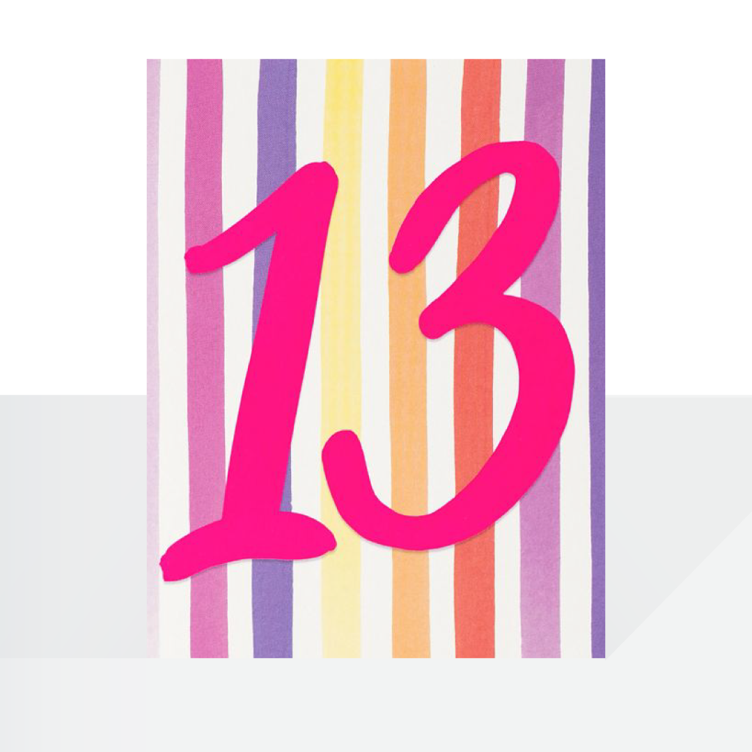 13th birthday Neon