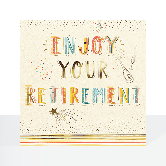 Enjoy your retirement - neutral card