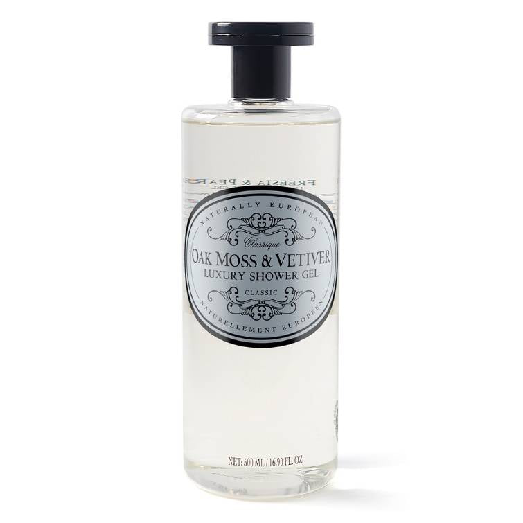 Oak Moss + vetivert shower gel 500ml - The Somerset Toiletry Co.