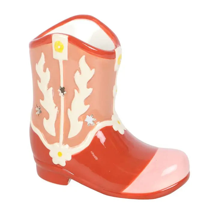 Cowboy boot wax or oil burner