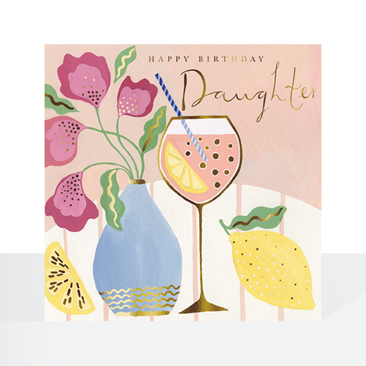 Daughter birthday modern card