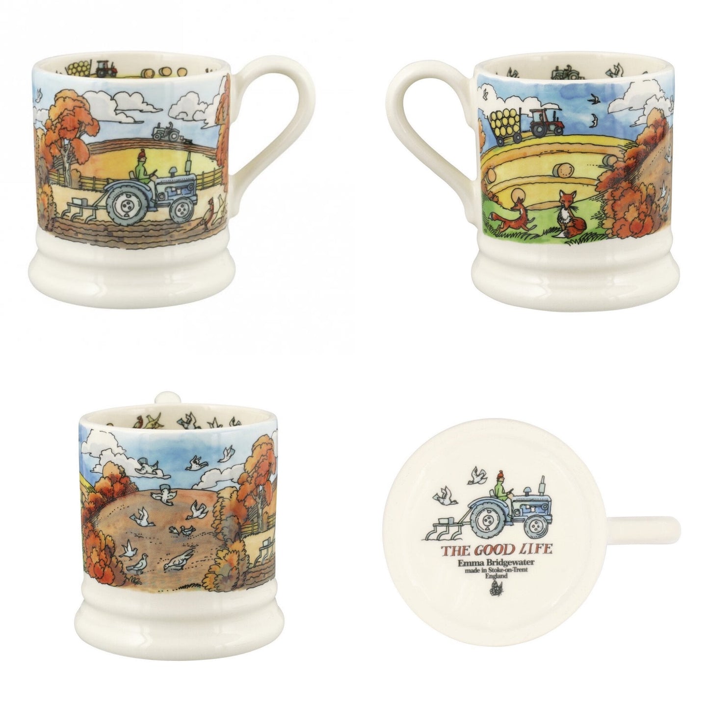 Baling + ploughing Emma Bridgewater half pint mug