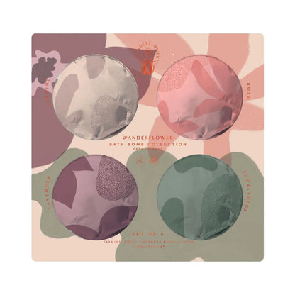 Wanderflower Bath Bomb Gift Set