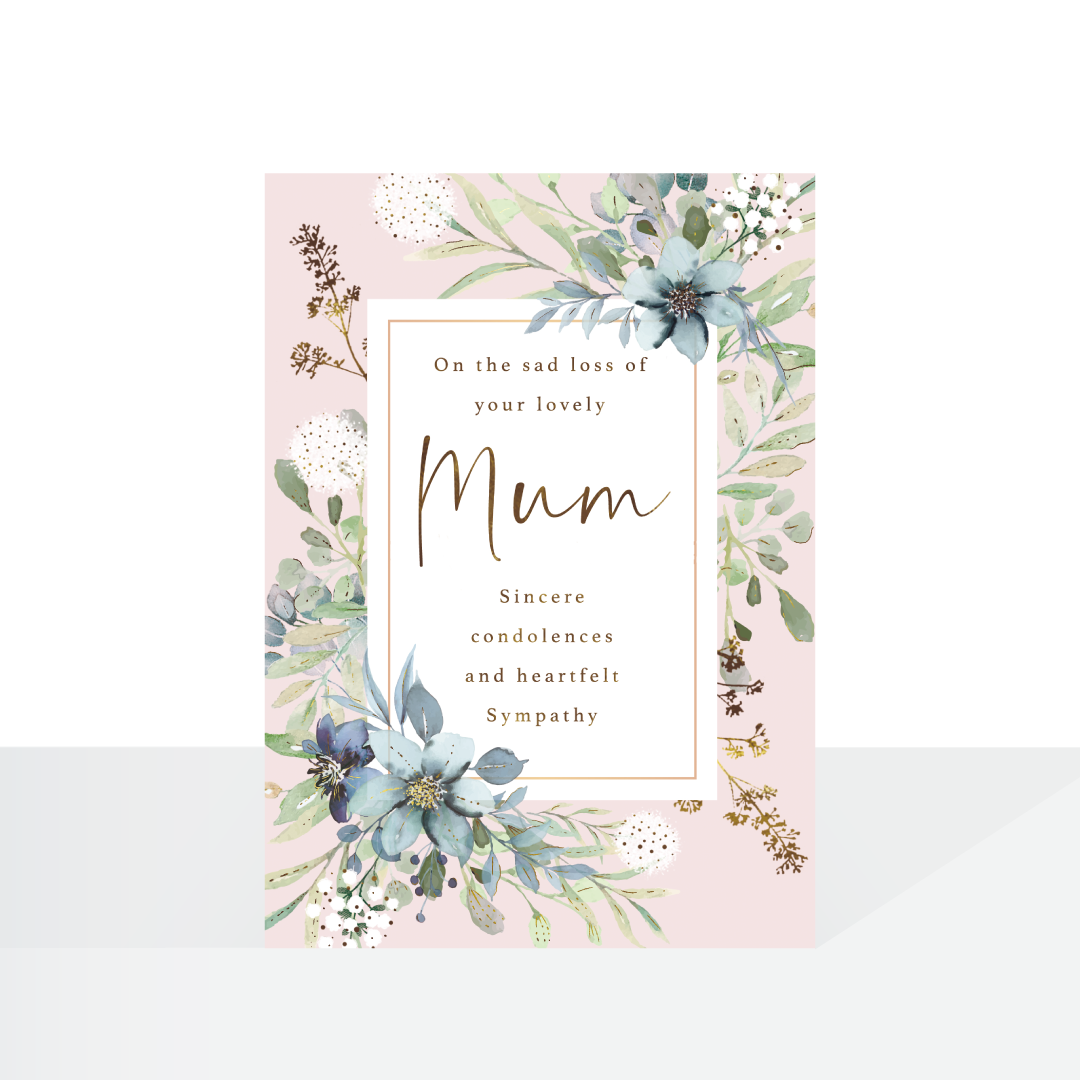 Sympathy Mum loss card