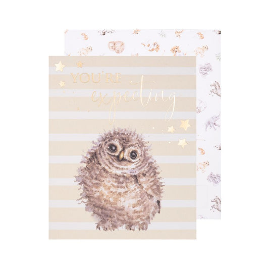 Your’e expecting - owl card